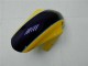 Suzuki GSXR 600/750 Motorrad Verkleidung 2001-2003 - Gelb Dunkel Blau Glanzendes Schwarz