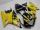 Suzuki GSXR 600/750 Motorrad Verkleidung 2001-2003 - Gelb Schwarz