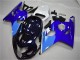 Suzuki GSXR 600/750 Motorrad Verkleidung 2004-2005 - Weiss Blau Schwarz