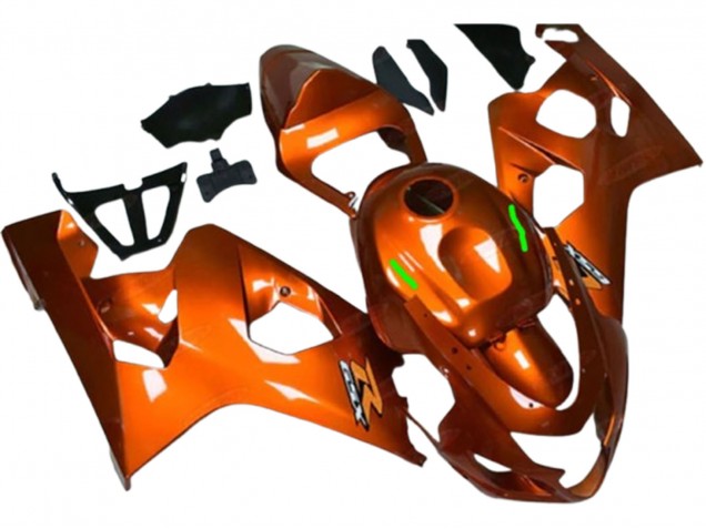 Suzuki GSXR 600/750 Motorrad Verkleidung 2004-2005 - Orange