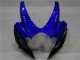 Suzuki GSXR 600/750 Motorrad Verkleidung 2006-2007 - Blau Matt Schwarz Rot