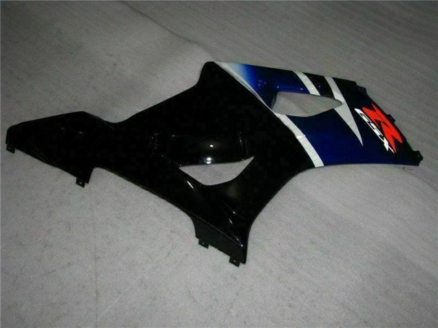 Suzuki GSXR 1000 Abs Motorrad Verkleidungen 2003-2004 - Weiss Blau Glanzendes Schwarz Rot
