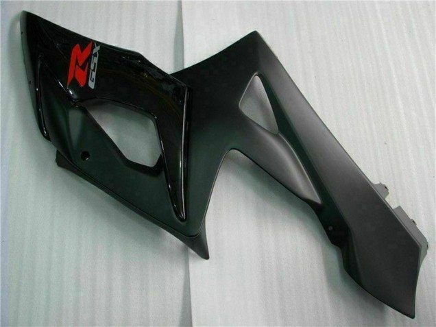 Suzuki GSXR 1000 Motorrad Verkleidung 2005-2006 - Glanzendes Schwarz Matt Schwarz Rot