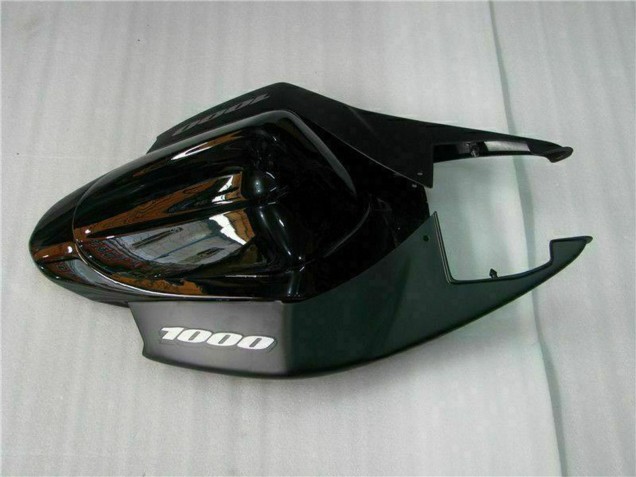 Suzuki GSXR 1000 Motorrad Verkleidung 2005-2006 - Glanzendes Schwarz Matt Schwarz Rot