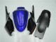 Suzuki GSXR 1000 Motorrad Verkleidung 2005-2006 - Blau Schwarz