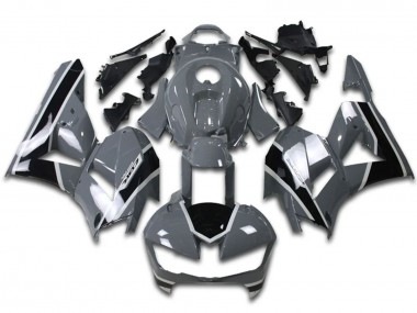 Honda CBR600RR Motorrad Verkleidung 2013-2023 - Nardo Grau Glanzendes Schwarz