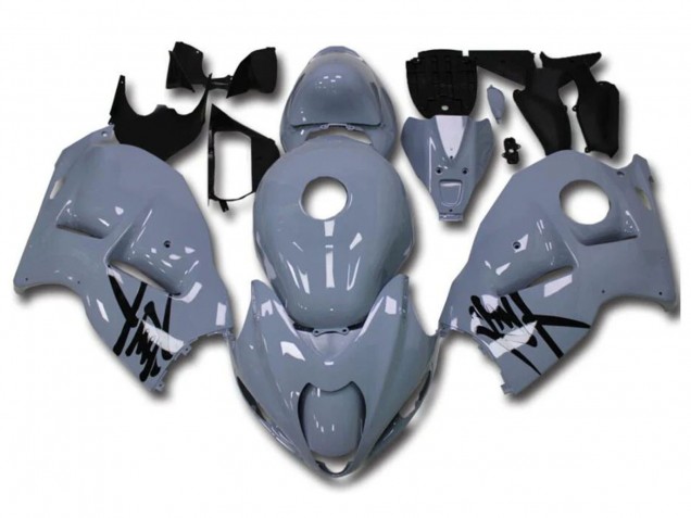 Suzuki GSXR 1300 Hayabusa Motorrad Verkleidung 1996-2007 - Nardo Grau