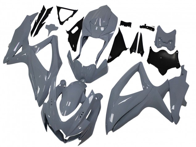 Suzuki GSXR 600 / GSXR 750 Motorrad Verkleidung 2008-2010 - Nardo Grau