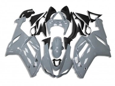 Kawasaki ZX6R Motorrad Verkleidung 2007-2008 - Nardo Grau