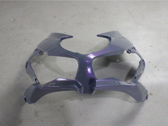 Kawasaki ZX6R Motorrad Verkleidung 2019-2022 - Chameleon Grau Dazz Perl Lila