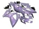 Suzuki GSXR 600 / GSXR 750 Motorrad Verkleidung 2006-2007 - Chameleon Grau Dazz Perl Lila
