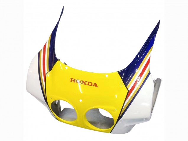 Honda CBR400RR NC23 Motorrad Verkleidung 1987-1989 - Weiss Gelb Blau Rothmans