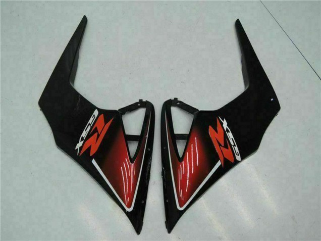 Suzuki GSXR 1000 Motorrad Verkleidung 2005-2006 - Rot Glanzendes Schwarz