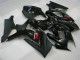 Suzuki GSXR 1000 Motorrad Verkleidung 2007-2008 - Glanzendes Schwarz Matt Schwarz Rot