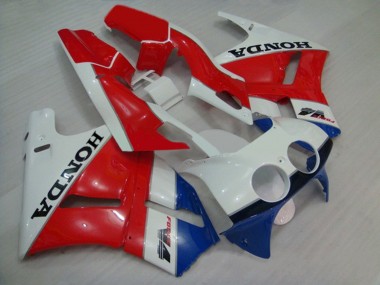 Honda VFR400R NC30 Motorrad Verkleidung 1988-1992 - Weiss Rot Blau