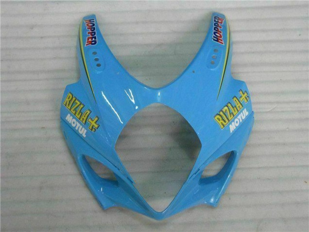 Suzuki GSXR 1000 Motorrad Verkleidung Kit 2007-2008 - Blau Gold Schwarz Rizla