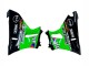 Kawasaki ZZR600 Motorrad Verkleidung 1998-2003 - Grun Schwarz Monster Elf