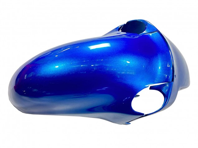Kawasaki ZZR1100 Motorrad Verkleidung 1993-2003 - Blau Silber Schwarz