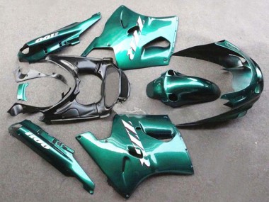 Kawasaki ZZR1100 Motorrad Verkleidung 1993-2003 - Glanzendes Grun
