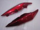 Yamaha FZ6R Motorrad Verkleidung 2009-2015 - Rot Weiss Schwarz