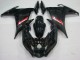 Yamaha FZ6R Motorrad Verkleidung 2009-2015 - Glanzendes Schwarz Rot