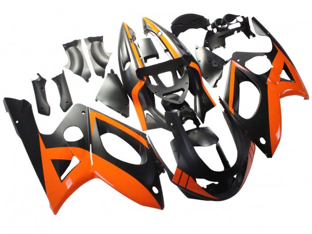 Yamaha YZF600R Thundercat Motorrad Verkleidung 1996-2007 - Schwarz Orange