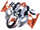 Yamaha YZF600R Thundercat Motorrad Verkleidung 1996-2007 - Orange Grau Glanzendes Schwarz