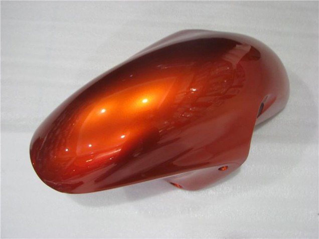 Suzuki GSXR 1300 Hayabusa Motorrad Verkleidung 1996-2007 - Weiss Orange Schwarz