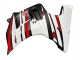 Suzuki SV650 Motorrad Verkleidung 2003-2013 - Weiss Rot Schwarz