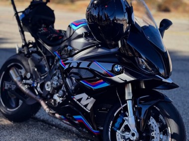 BMW S1000RR Motorrad Verkleidung 2023-2024 - Schwarz Blau Rot