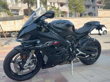 BMW S1000RR Motorrad Verkleidung 2023-2024 - Glanzendes Schwarz