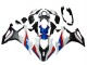 BMW S1000RR Motorrad Verkleidung 2019-2022 - Schwarz Weiss Rot Blau