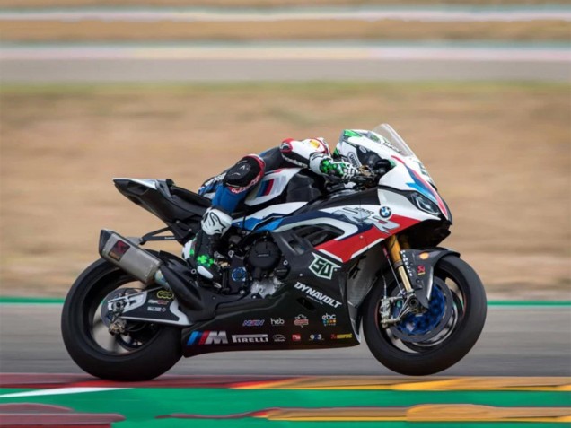 BMW S1000RR Motorrad Verkleidung 2019-2022 - Schwarz Weiss Rot 13
