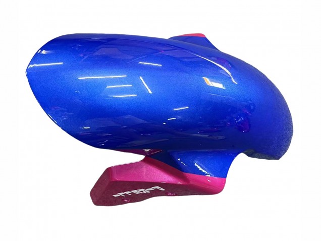 BMW S1000RR Motorrad Verkleidung 2017-2018 - Rosa Blau Gelb Hai