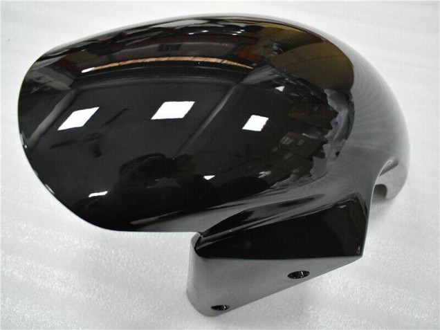 Kawasaki ZX6R Motorrad Verkleidung 2003-2004 - Glanzendes Schwarz