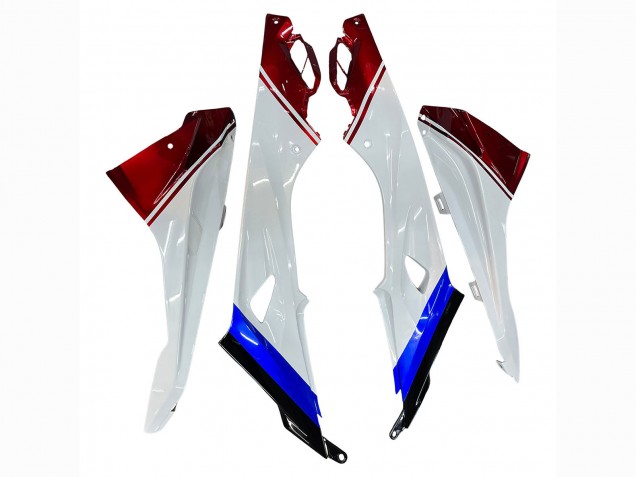 BMW S1000RR Motorrad Verkleidung 2017-2018 - Weiss Rot Blau Schwarz