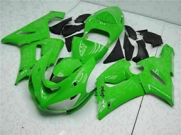 Kawasaki ZX6R Motorrad Verkleidung 2005-2006 - Grun