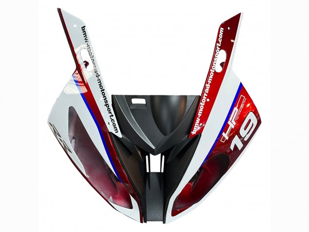 BMW S1000RR Motorrad Verkleidung 2015-2016 - Weiss Rot Blau Schwarz