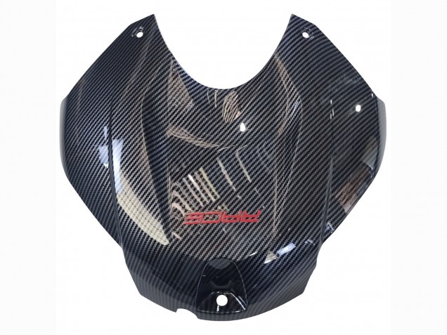 BMW S1000RR Motorrad Verkleidung 2015-2016 - Weiss Blau Schwarz Carbonfaser