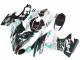 BMW S1000RR Motorrad Verkleidung 2015-2016 - Weiss Grun Schwarz