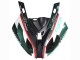 BMW S1000RR Motorrad Verkleidung 2015-2016 - Weiss Grun Schwarz