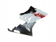 BMW S1000RR Motorrad Verkleidung 2015-2016 - Rot Weiss Glanzendes Schwarz Matt Schwarz