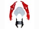BMW S1000RR Motorrad Verkleidung 2015-2016 - Rot Weiss Glanzendes Schwarz Matt Schwarz