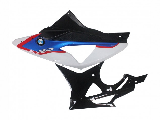 BMW S1000RR Motorrad Verkleidung 2009-2014 - Weiss Rot Blau Glanzendes Schwarz HP Becker Carbon
