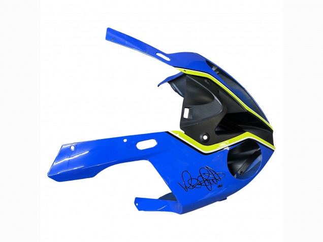 BMW S1000RR Motorrad Verkleidung 2009-2014 - Blau Gelb Rot Schwarz Hai VR 46