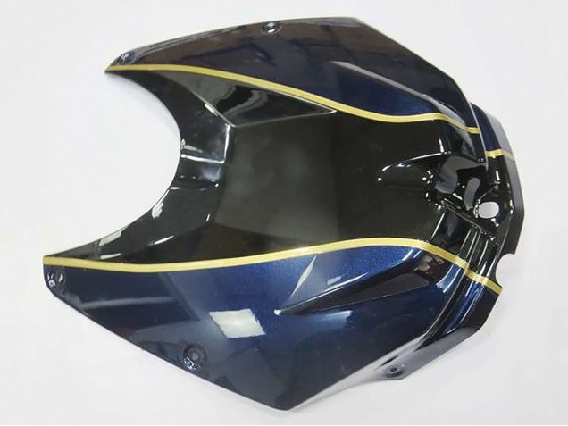 BMW S1000RR Motorrad Verkleidung 2009-2014 - Silber Blau Glanzendes Schwarz