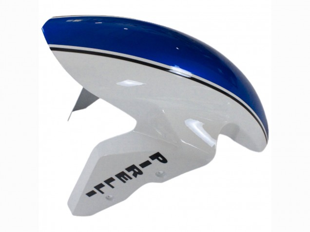 BMW S1000RR Motorrad Verkleidung 2009-2014 - Weiss Blau Glanzendes Schwarz Castrol