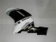 Kawasaki ZX6R Motorrad Verkleidung 2007-2008 - Schwarz Weiss