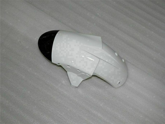 Kawasaki ZX6R Motorrad Verkleidung 2007-2008 - Schwarz Weiss