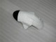 Kawasaki ZX6R Motorrad Verkleidung 2007-2008 - Schwarz Weiss